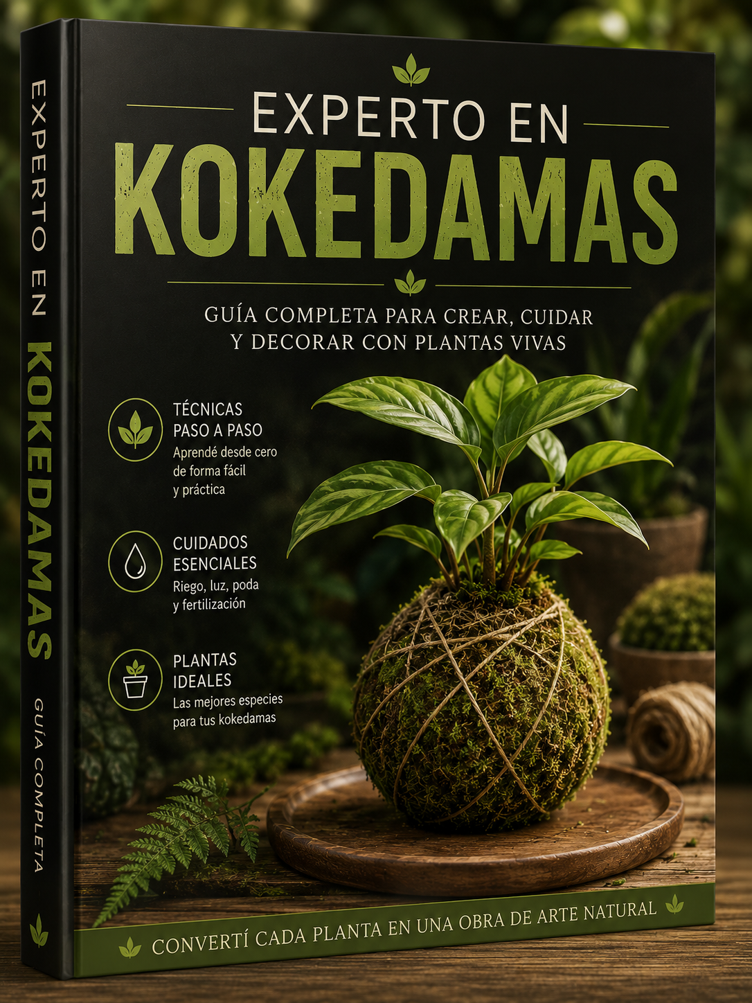 Experto en Kokedamas Transformá plantas comunes en piezas decorativas únicas
